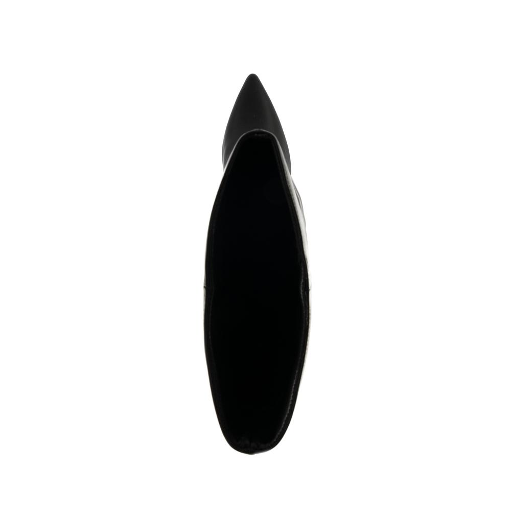 Foto 4 pulgar | Bota Alta Moda Tacón Puntal 9cm Para Mujer Walki Ivonne Negro