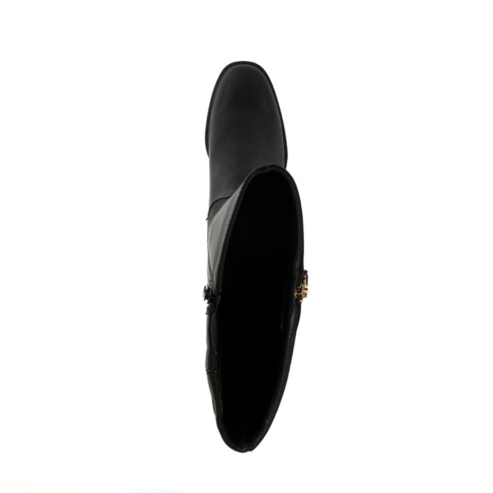Foto 4 pulgar | Bota Alta Clásica Casual Tacón 10cm Para Mujer Walki Sabina Negro
