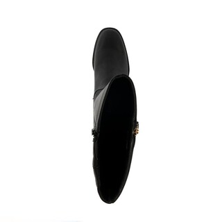 Foto 3 | Bota Alta Clásica Casual Tacón 10cm Para Mujer Walki Sabina Negro