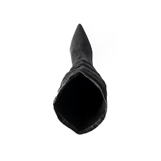 Foto 6 | Bota Alta Puntal Mezclilla Moda 8cm Para Mujer Walki Raquel Negro