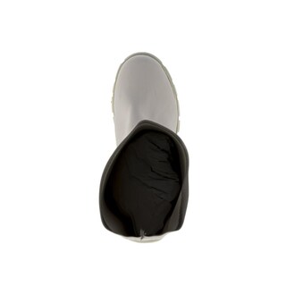 Foto 5 | Bota Alta Combat Militar Elástica 5cm Para Mujer Walki Mara Gris