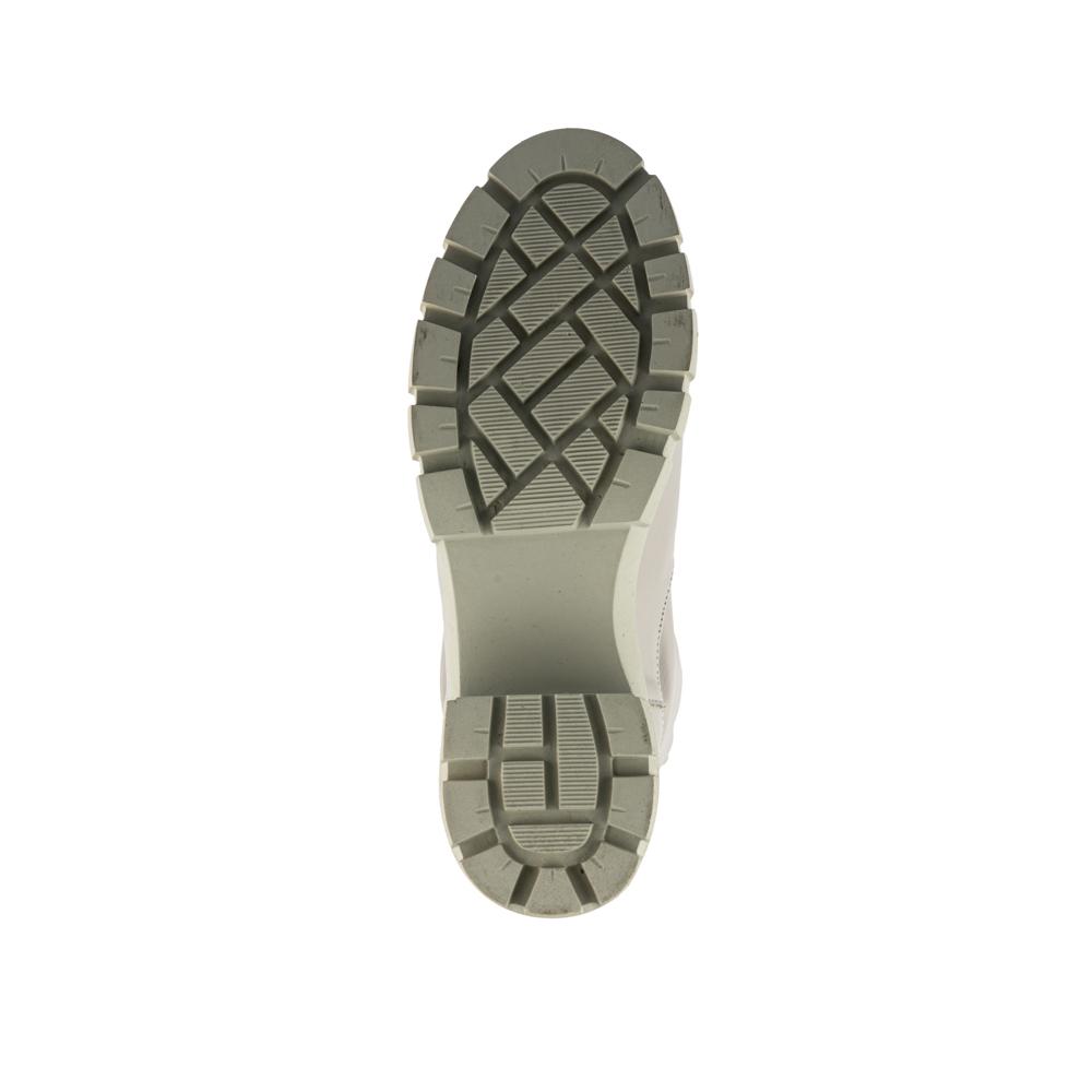 Foto 6 | Bota Alta Combat Militar Elástica 5cm Para Mujer Walki Mara Gris