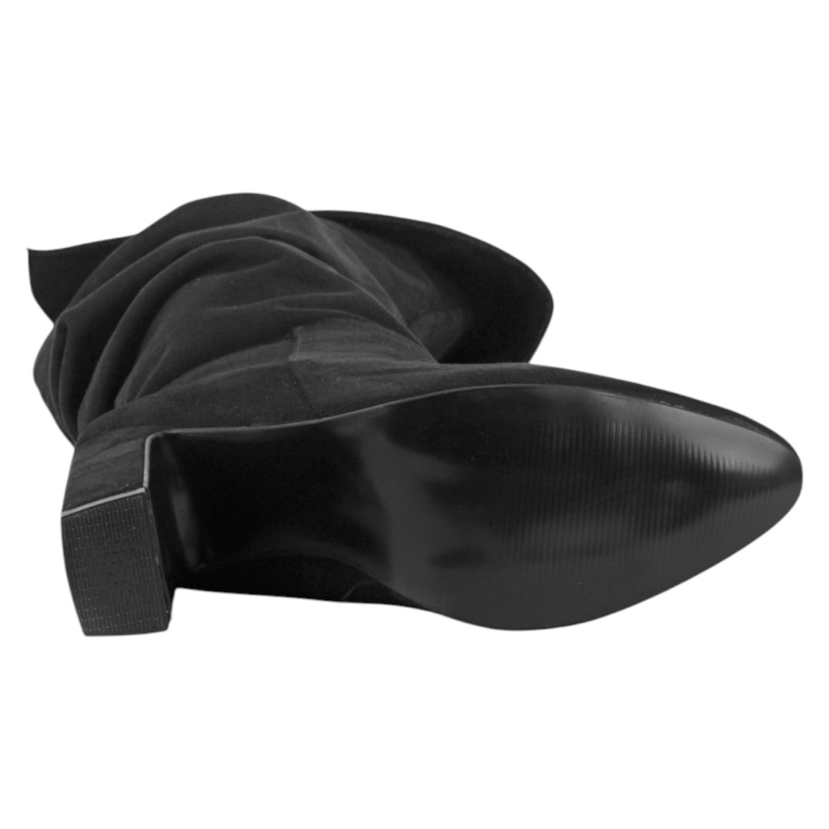 Foto 5 pulgar | Botas Altas Exterior Gamuza Color Negro Para Mujer De Rbcollection