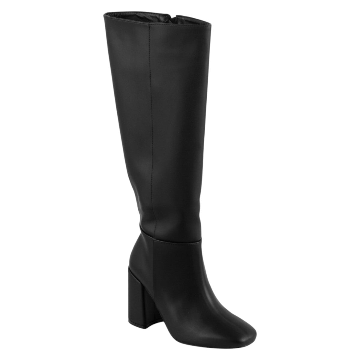 Foto 1 | Botas Altas Exterior Piel Vegana Color Negro Para Mujer De Rbcollection