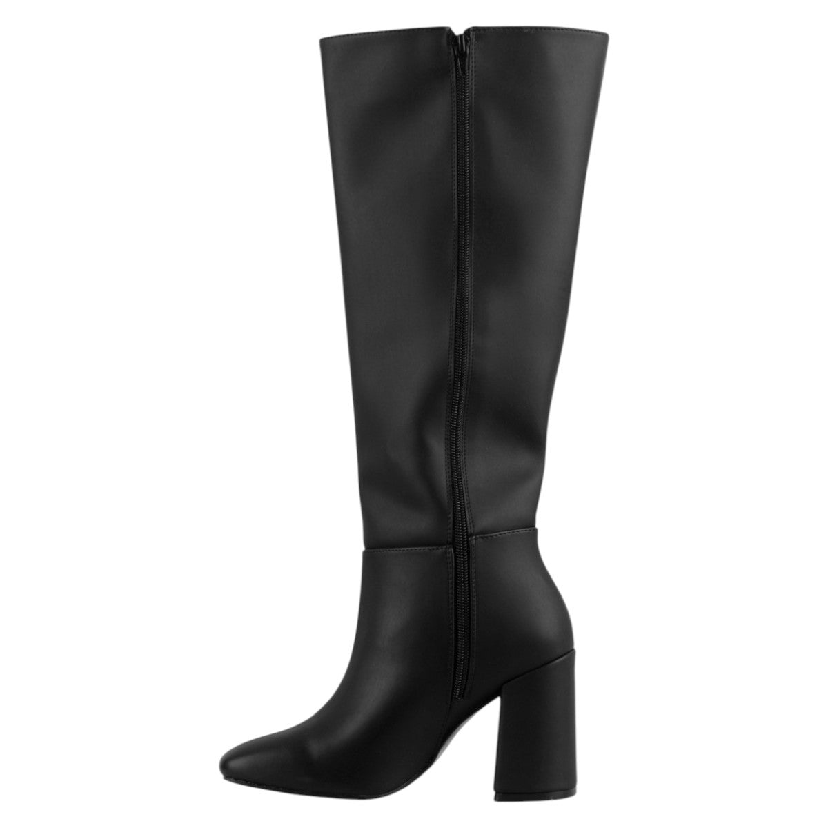 Foto 4 pulgar | Botas Altas Exterior Piel Vegana Color Negro Para Mujer De Rbcollection