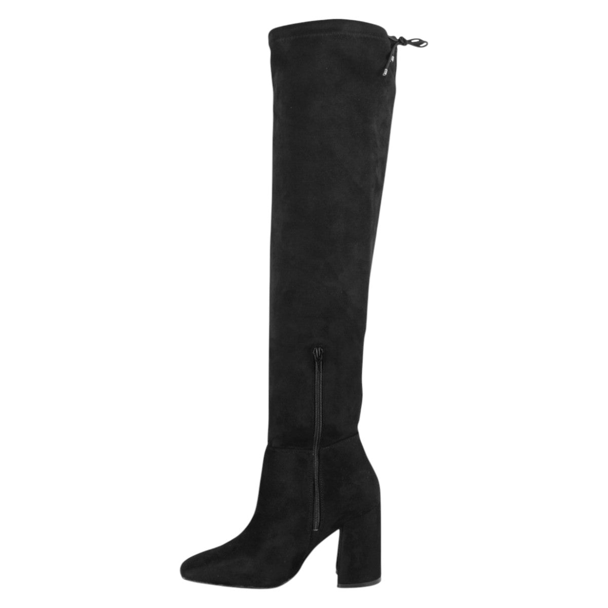 Foto 4 pulgar | Botas Altas Exterior Gamuza Color Negro Para Mujer De Rbcollection