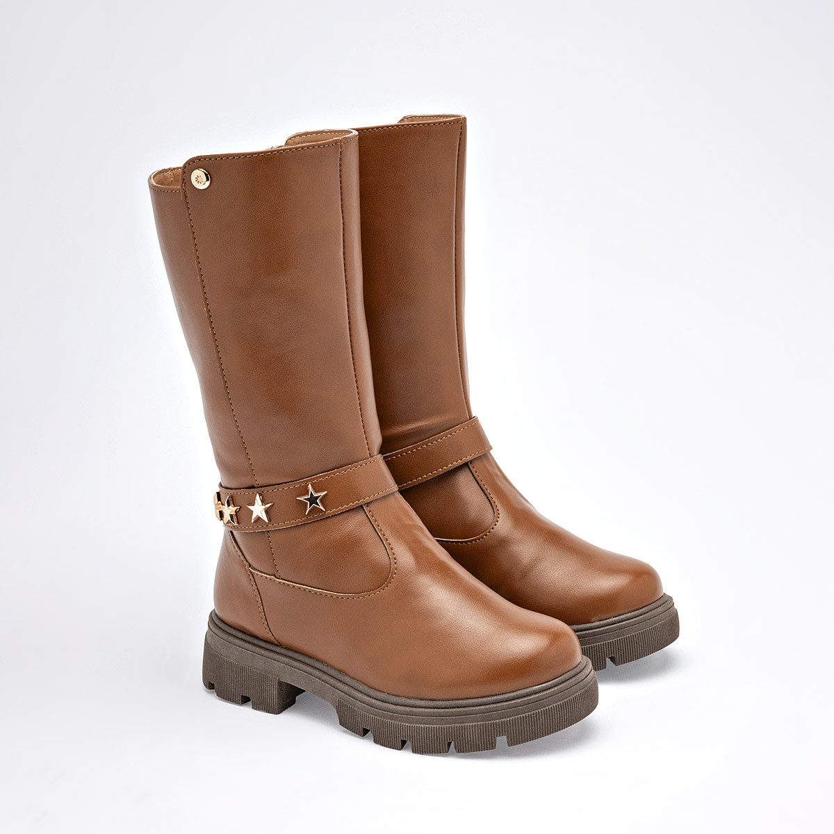 Foto 2 | Moramora Bota Para Niña Camel