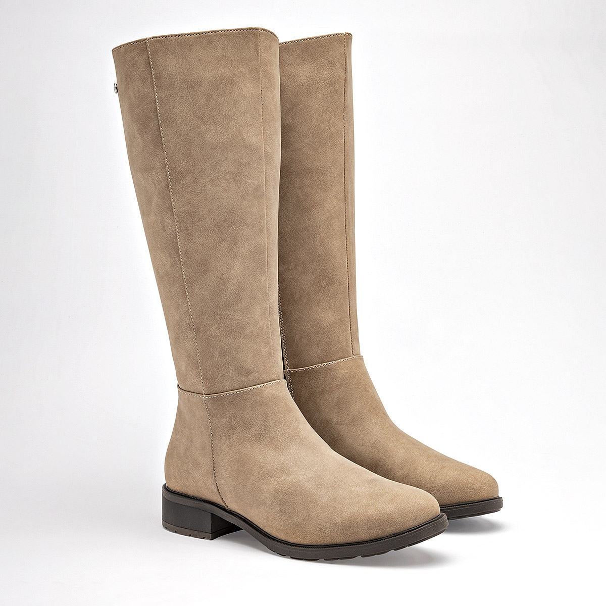 Foto 3 pulgar | Moramora Bota Para Mujer Beige