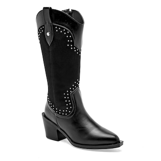 Foto 1 | Moramora Bota Para Mujer Negro
