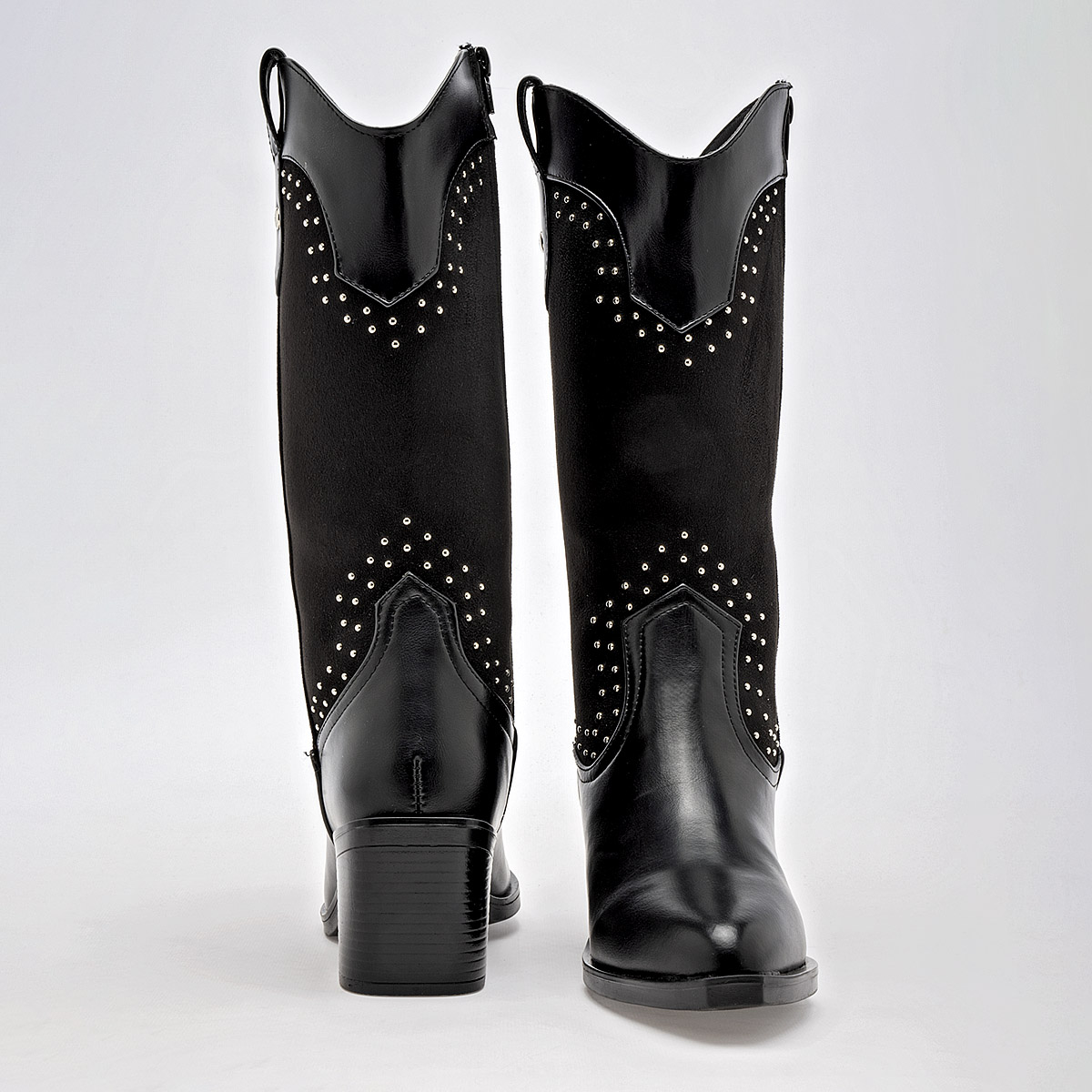 Foto 4 pulgar | Moramora Bota  Para Mujer Negro