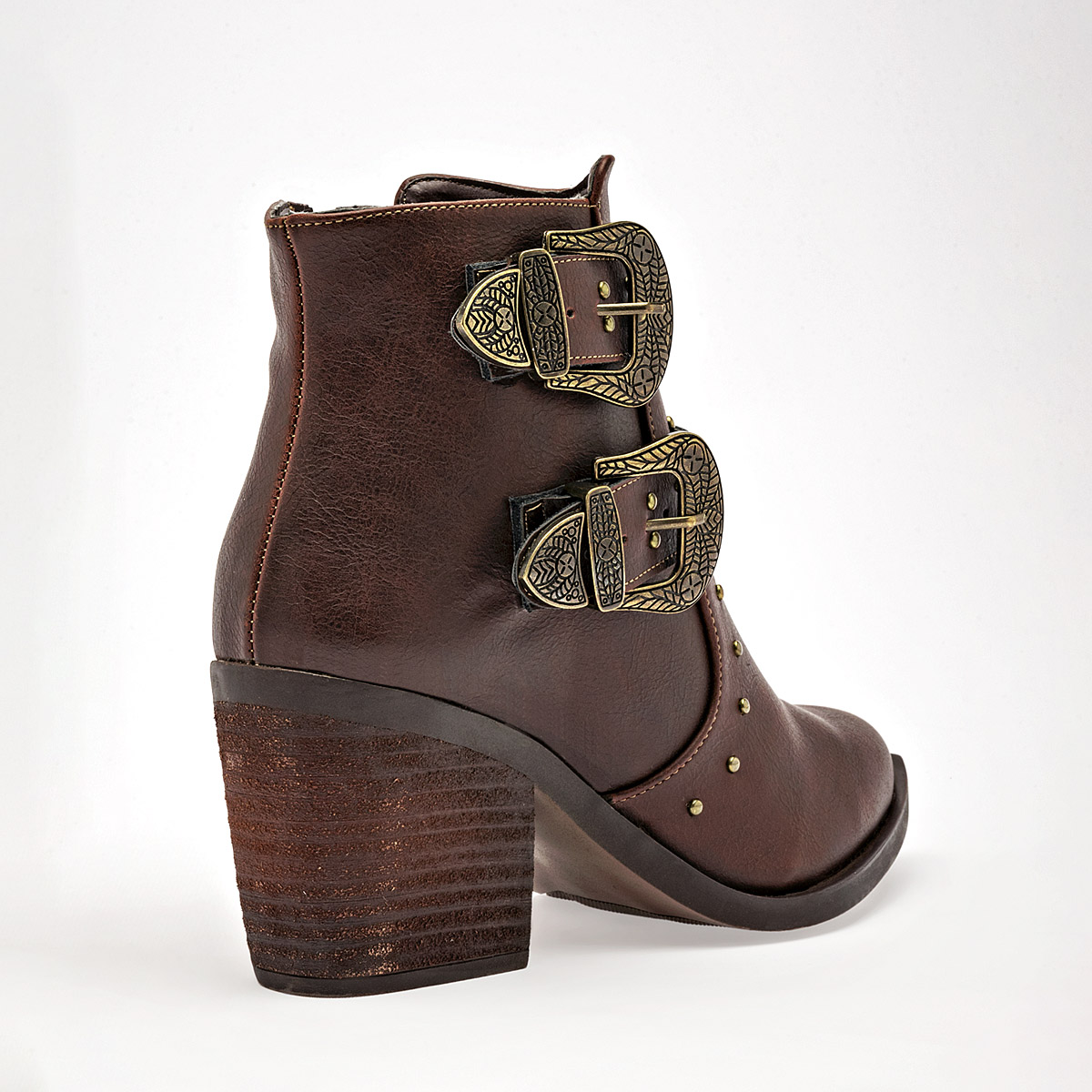 Foto 4 pulgar | Lady One Bota Para Mujer Café