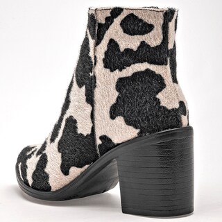 Foto 3 | Lady One Bota Para Mujer Negro Beige