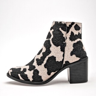Foto 4 | Lady One Bota Para Mujer Negro Beige