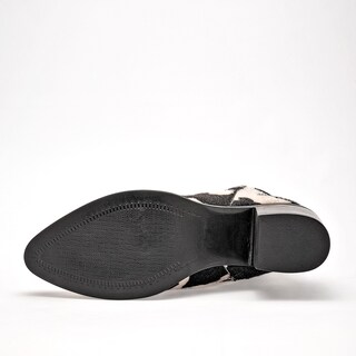 Foto 5 | Lady One Bota Para Mujer Negro Beige