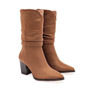 Foto 2 | Clasben Bota Para Mujer Camel