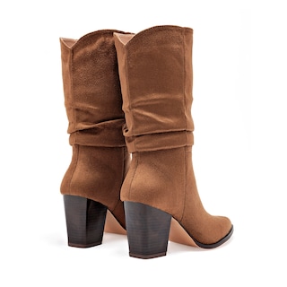 Foto 4 | Clasben Bota Para Mujer Camel