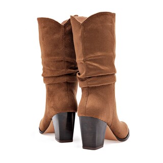 Foto 5 | Clasben Bota Para Mujer Camel