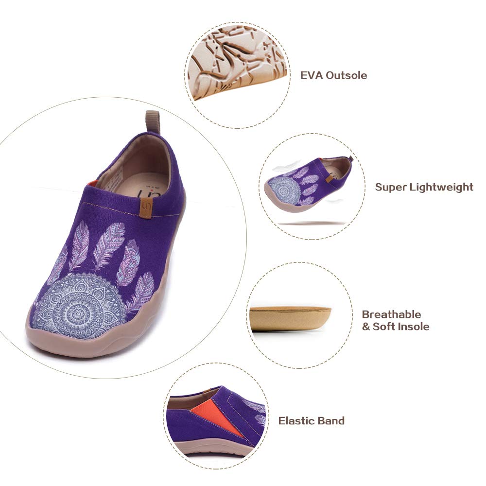 Foto 6 | Mocasines de Lona UIN Dream Catcher para Mujer - Venta Internacional