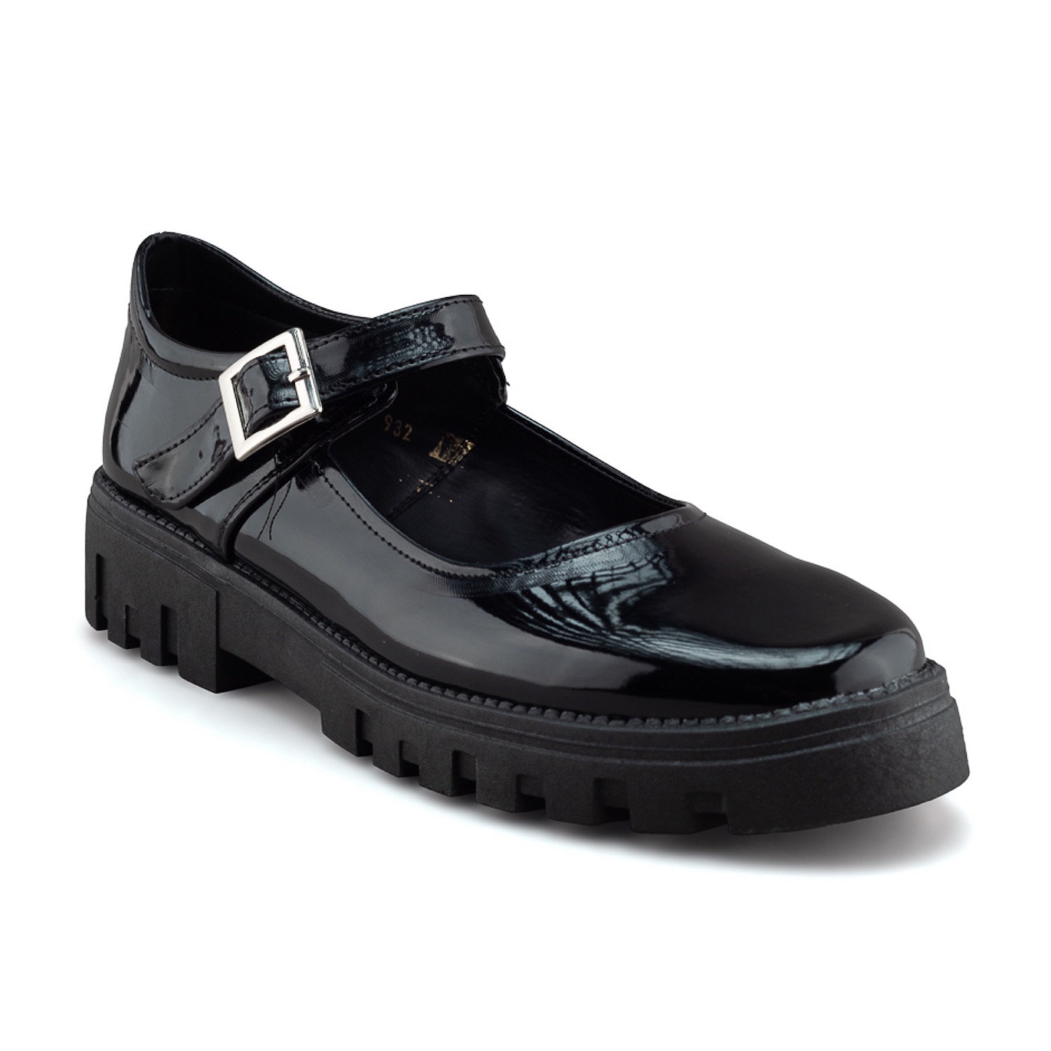 Foto 2 pulgar | Zapato Mary Jane Para Mujer Con Plataforma Chunky Y Hebilla