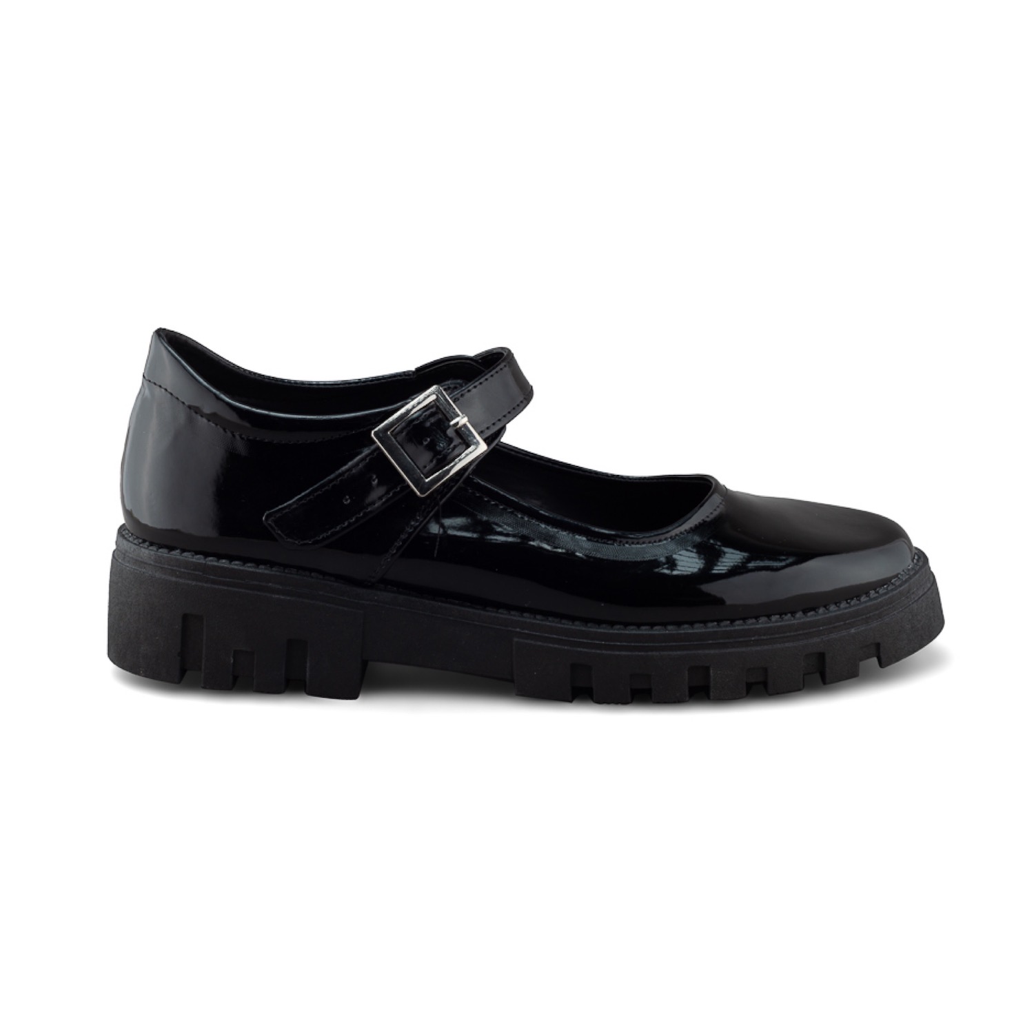 Foto 3 pulgar | Zapato Mary Jane Para Mujer Con Plataforma Chunky Y Hebilla