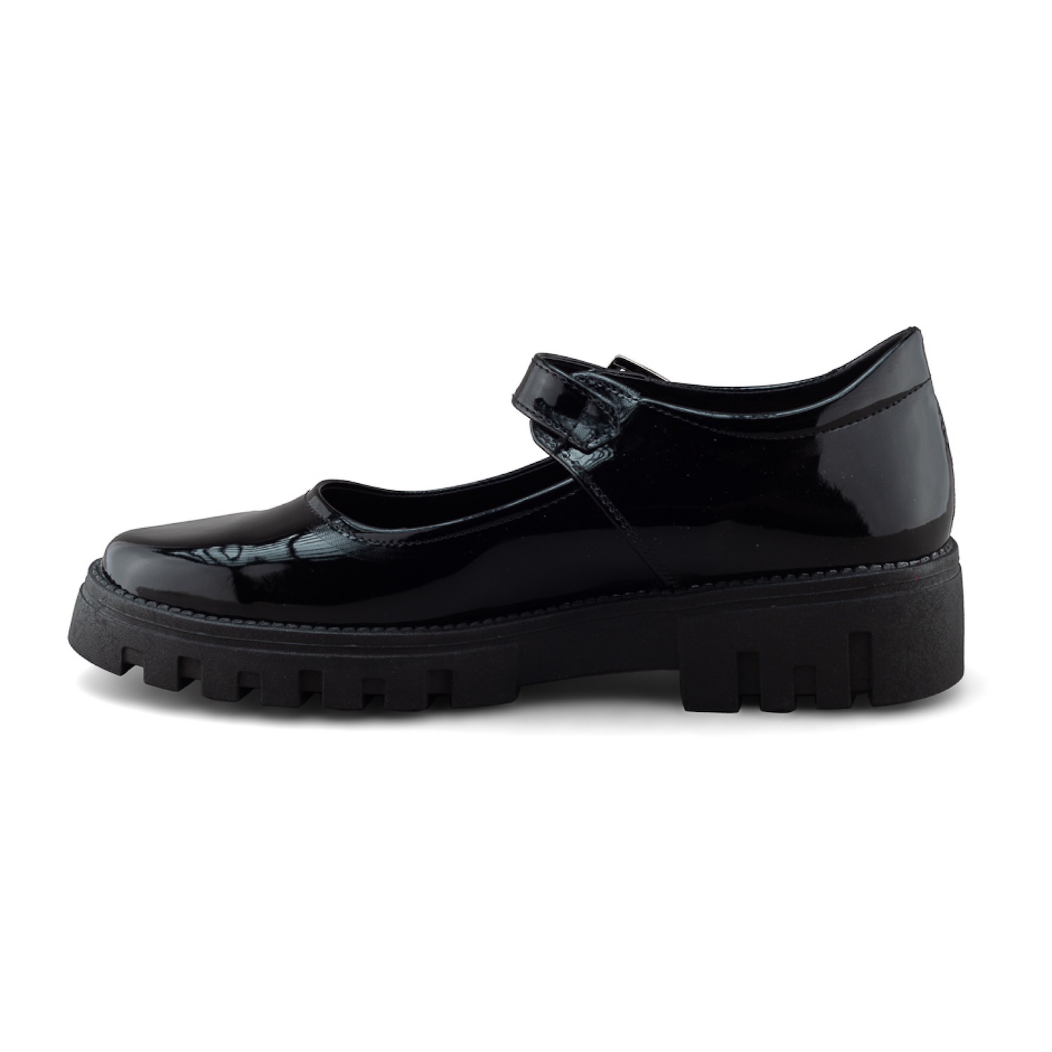 Foto 5 pulgar | Zapato Mary Jane Para Mujer Con Plataforma Chunky Y Hebilla