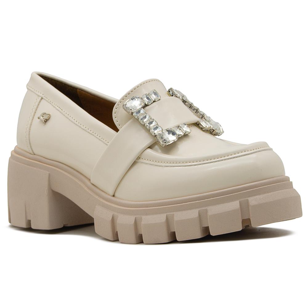 Foto 5 pulgar | Zapato Mocasin Dama Salamandra Moda Formal Elegante 22-26 Beige