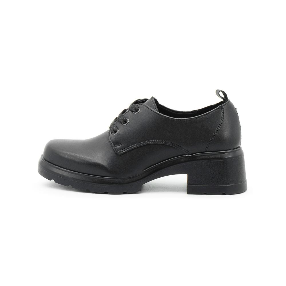 Foto 6 pulgar | Zapato Mocasines Greenlove Para Mujer Con Tacon Ancho Negro Negro