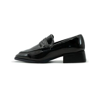 Foto 5 | Elegante Mocasin Casual Salamandra Para Dama Charol Negro Negro