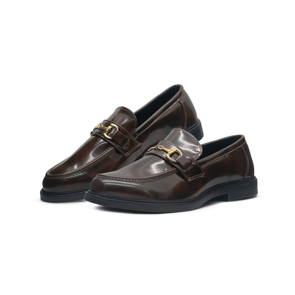 Foto 2 | Mocasín Formal Greenlove Para Mujer Antiderrapante Casuales Cafe