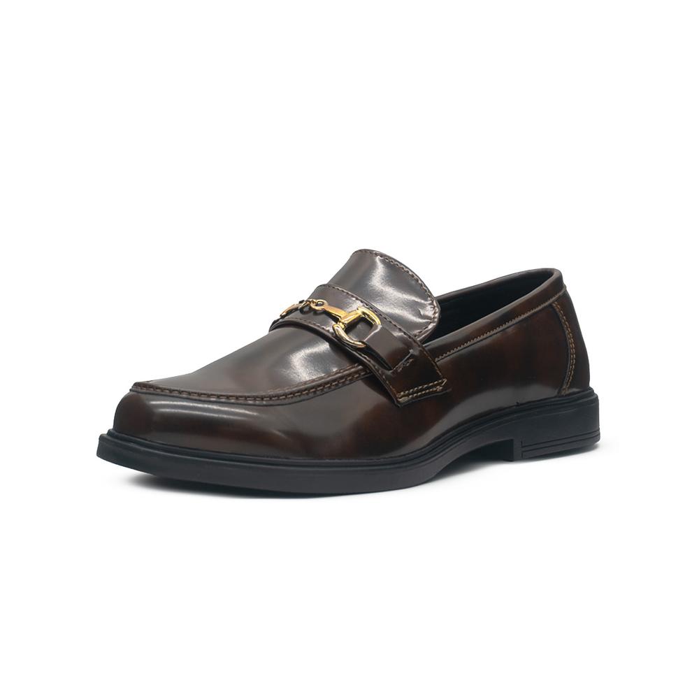 Foto 4 | Mocasín Formal Greenlove Para Mujer Antiderrapante Casuales Cafe