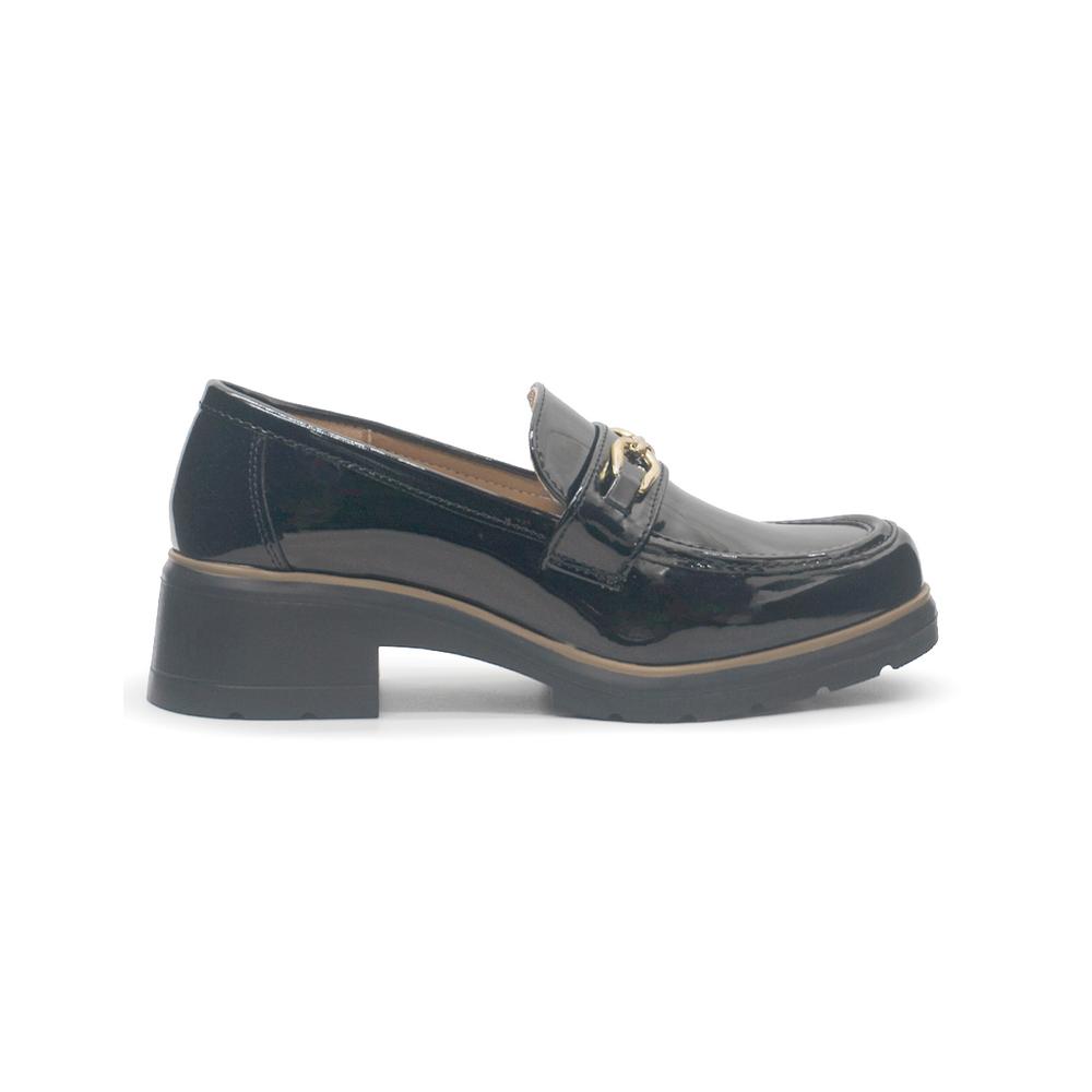 Foto 2 pulgar | Mocasin Greenlove Para Mujer Formal Con Plataforma Slip On Negro