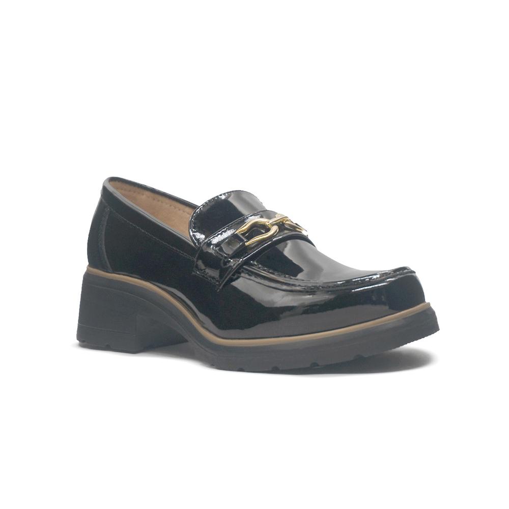 Foto 5 pulgar | Mocasin Greenlove Para Mujer Formal Con Plataforma Slip On Negro