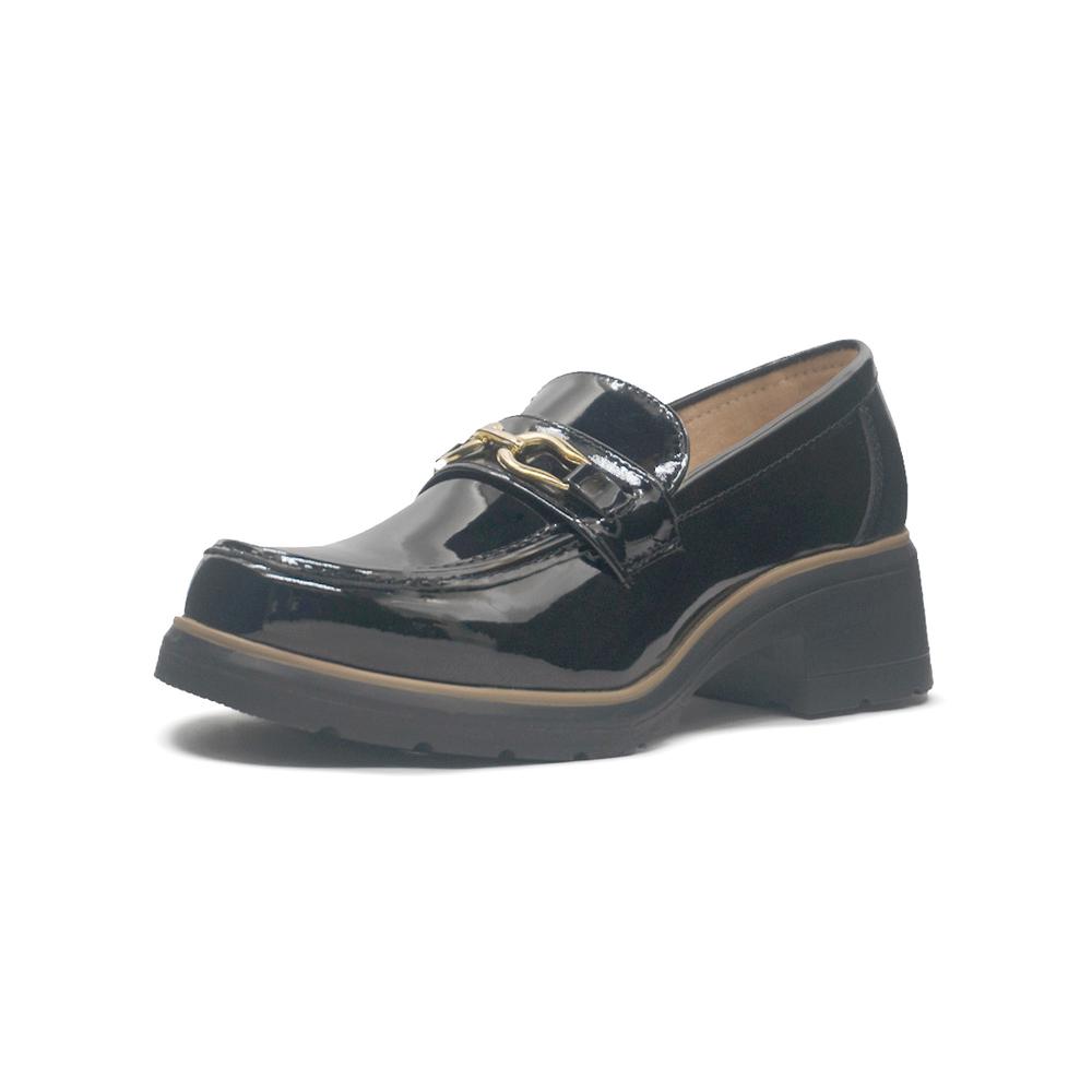 Foto 6 pulgar | Mocasin Greenlove Para Mujer Formal Con Plataforma Slip On Negro