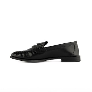 Foto 2 | Mocasines Loafer Moda Flat Clásico Mujer Walki Maité Negro