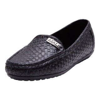 Foto 1 | Mocasines Calzado Watanabe Color Negro Mujer Tejidos