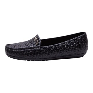 Foto 2 | Mocasines Calzado Watanabe Color Negro Mujer Tejidos