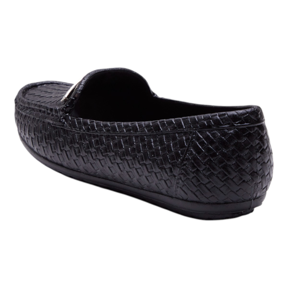 Foto 4 pulgar | Mocasines Calzado Watanabe Color Negro Mujer Tejidos