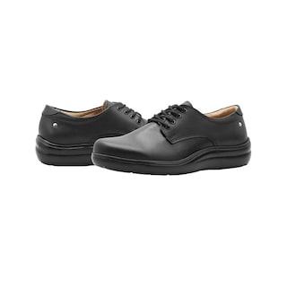 Foto 5 | Derby Para Mujer Piel Color Negro Super Comodos Ligeros Negro