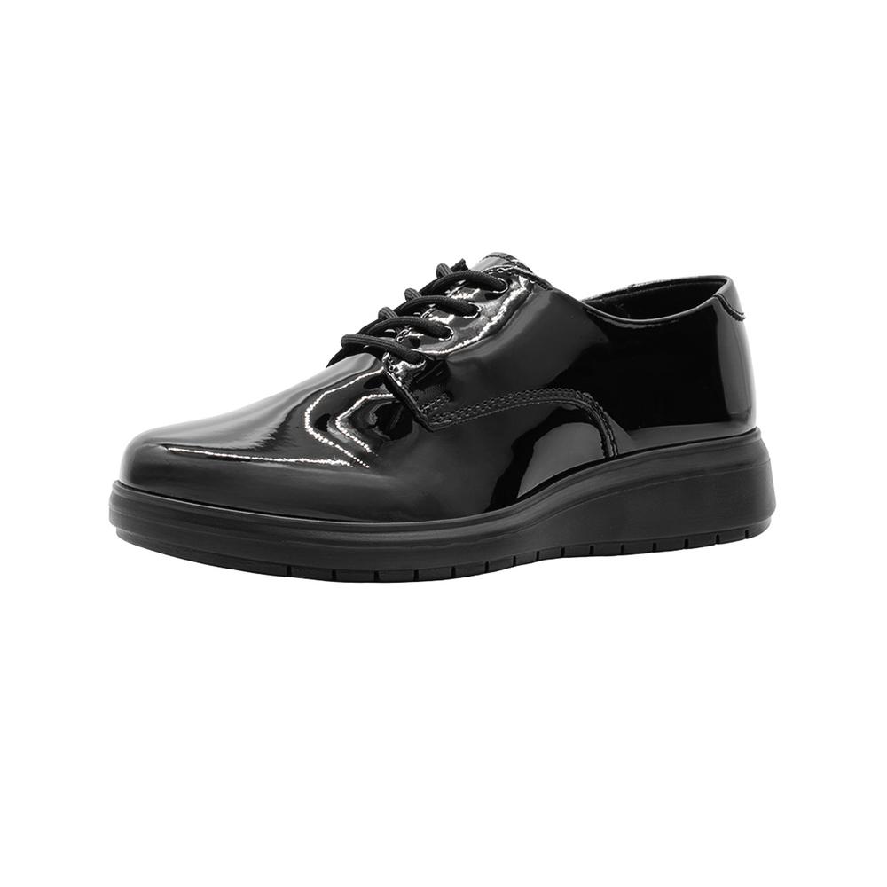 Foto 5 pulgar | Derbby Para Mujer Greenlove  Color Charol Negro Casual Negro