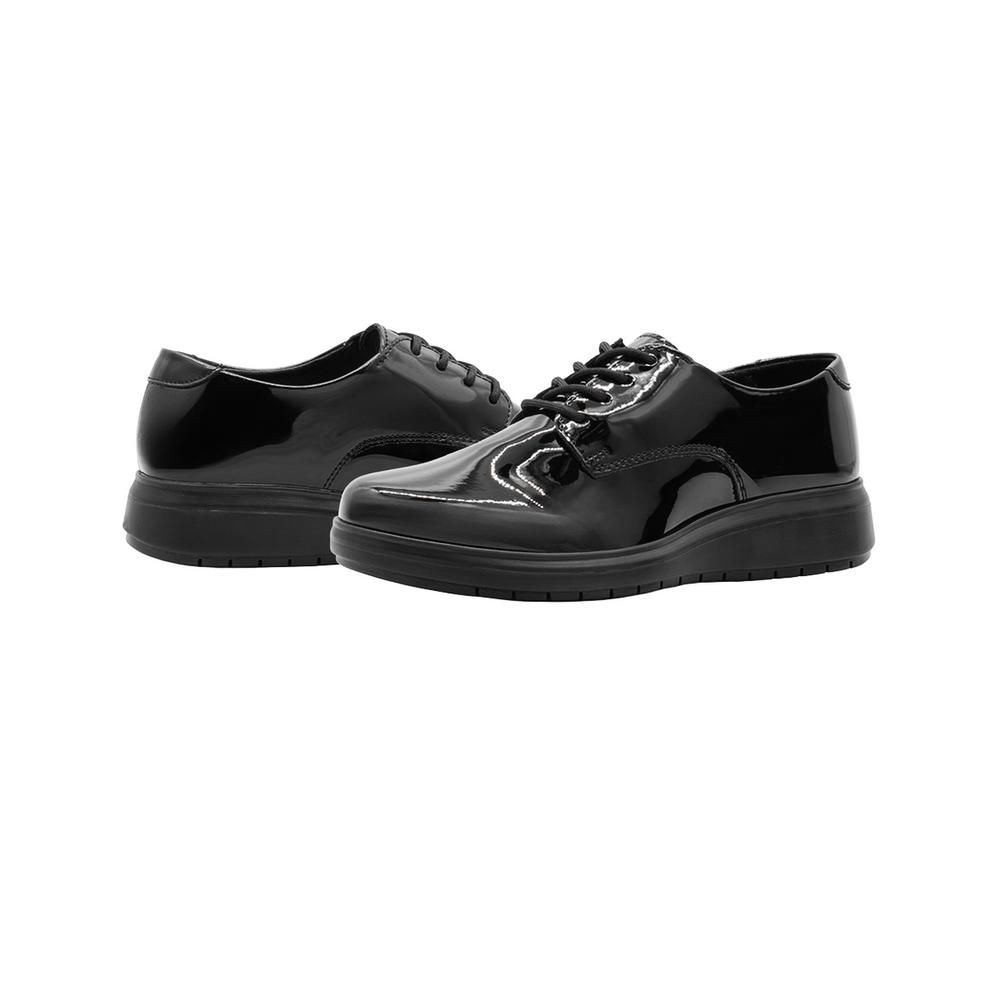 Foto 6 pulgar | Derbby Para Mujer Greenlove  Color Charol Negro Casual Negro