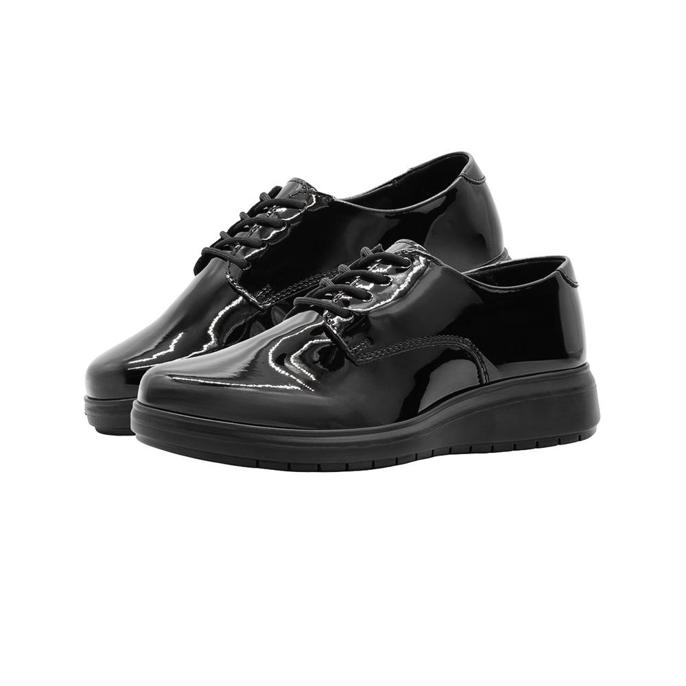 Foto 7 pulgar | Derbby Para Mujer Greenlove  Color Charol Negro Casual Negro