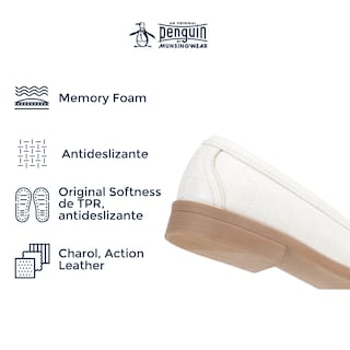 Foto 5 | Mocasín Original Penguin Style Bruna Hueso Para Mujer