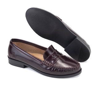 Foto 1 | Mocasín Original Penguin Style Bruna Burgundy Para Mujer