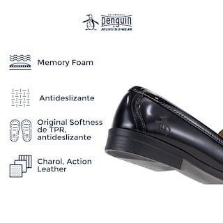 Foto 5 | Mocasín Original Penguin Style Bruna Negro Para Mujer