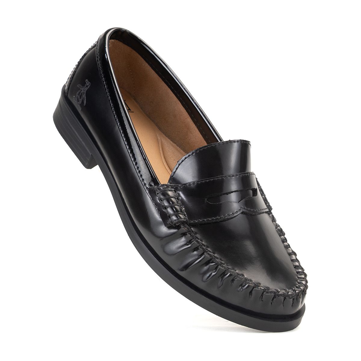 Foto 9 pulgar | Mocasín Original Penguin Style Bruna Negro Para Mujer