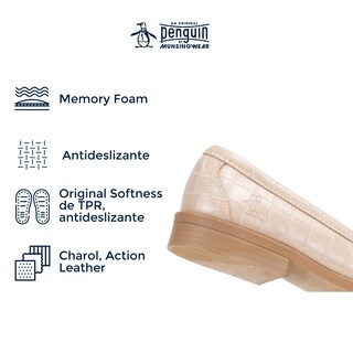 Foto 5 | Mocasín Original Penguin Style Bruna Nude Para Mujer