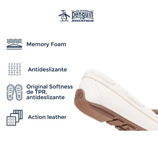 Foto 5 | Mocasín Original Penguin Style Celina Hueso Para Mujer