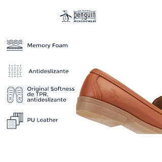 Foto 5 | Mocasín Original Penguin Style Ebba Tan Para Mujer