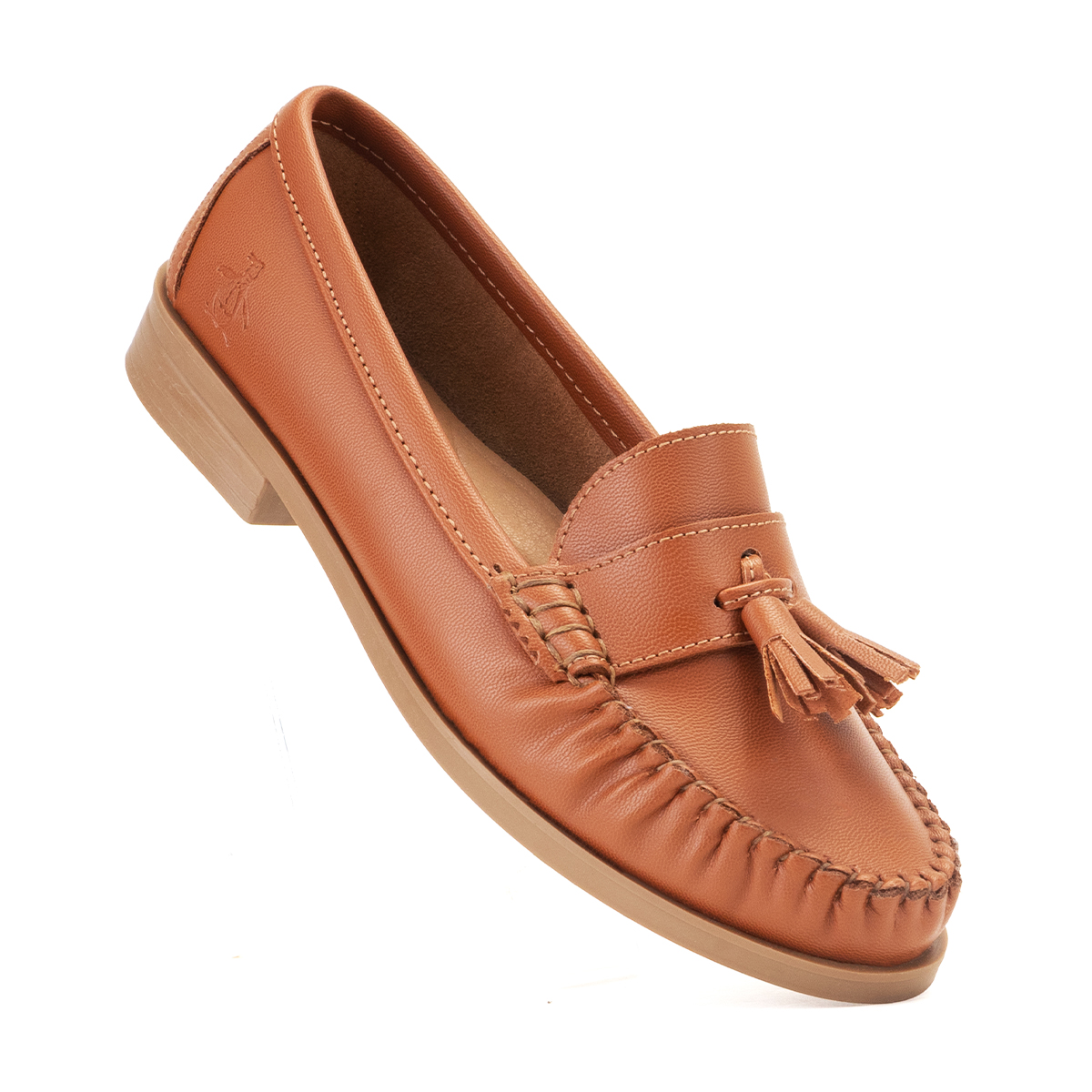 Foto 8 | Mocasín Original Penguin Style Ebba Tan Para Mujer
