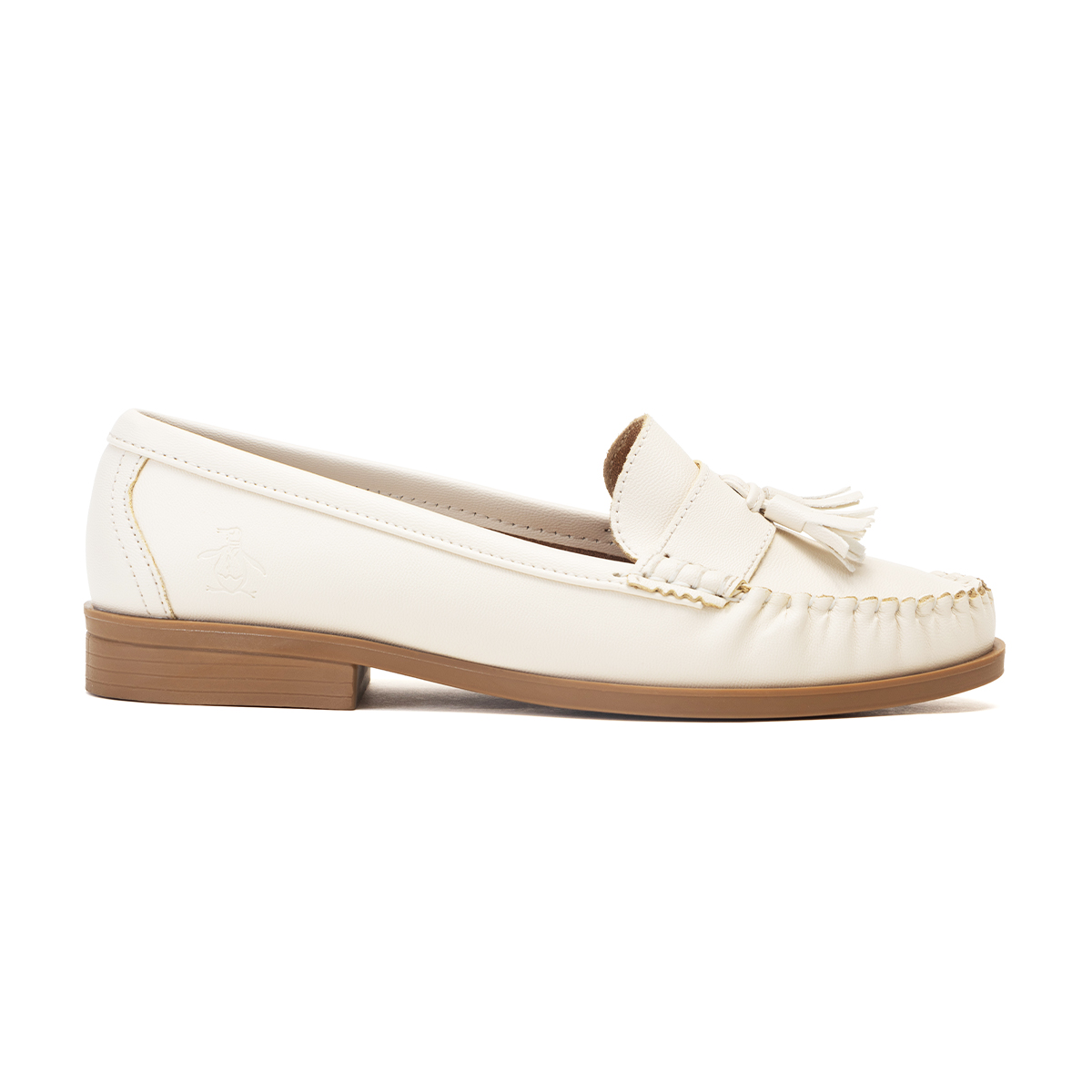 Foto 2 | Mocasín Original Penguin Style Ebba Hueso Para Mujer